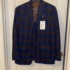 Ralph Lauren sport coat blue/brown